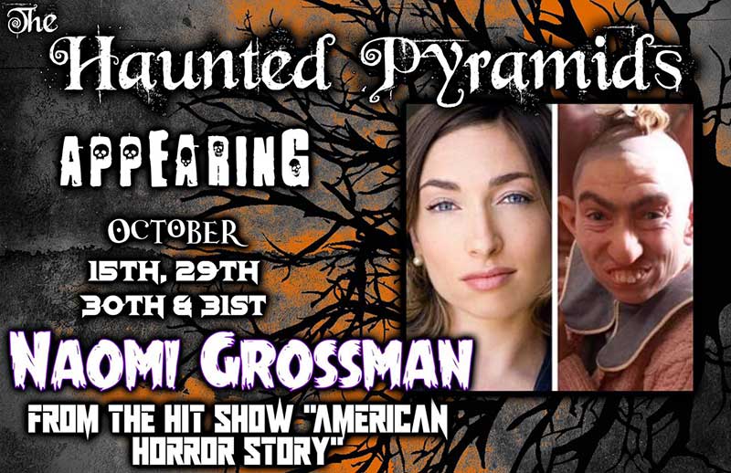 Naomi Grossman October 15, 29, 30 & 31